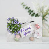 Bedankt Informatiekaartje (Staand voorkant)