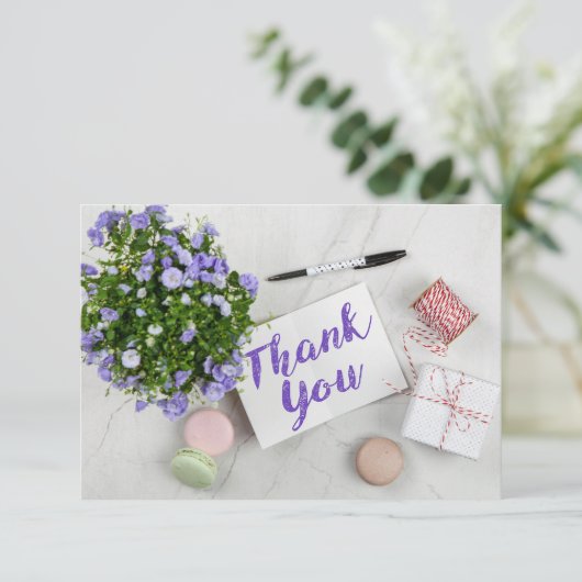 Bedankt Informatiekaartje (Staand voorkant)