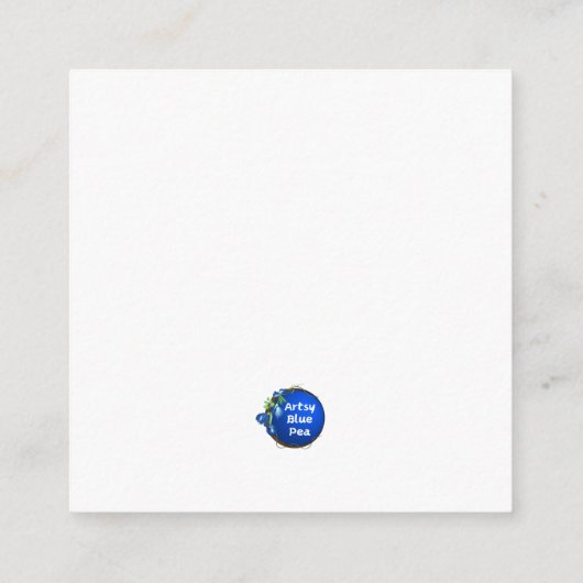 Bedankt Informatiekaartje (Achterkant)