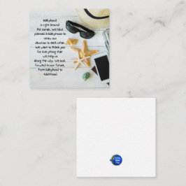 Bedankt Informatiekaartje