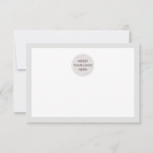 BEDANKT INSERT modern casual biro business zwart (Achterkant)