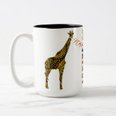 Bedankt Janine Tweekleurige Koffiemok (Links)