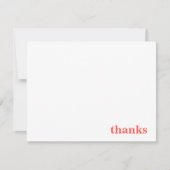 Bedankt Je bent het beste in koraal (Voorkant)