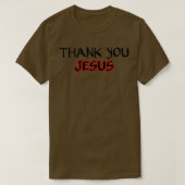 Bedankt Jezus 4 T-shirt (Design voorkant)