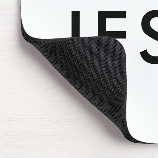 Bedankt Jezus | Modern Christelijk geloof Muismat (Hoek)