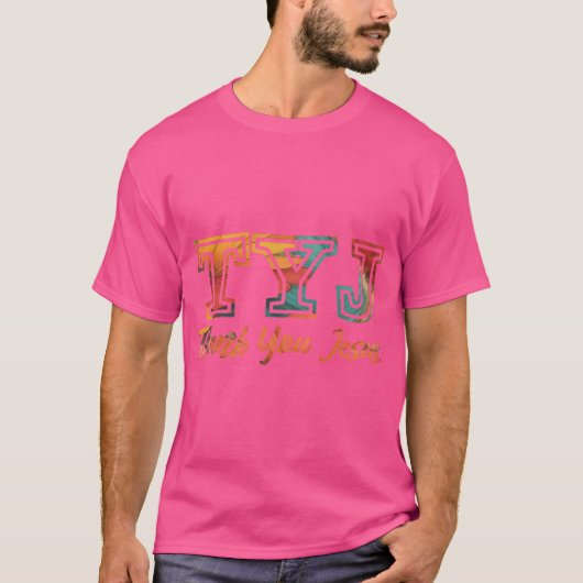 Bedankt Jezus T-shirt (Voorkant)