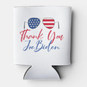 Bedankt Joe Biden Herdenkingsdemocraat Blikjeskoeler (Voorkant)