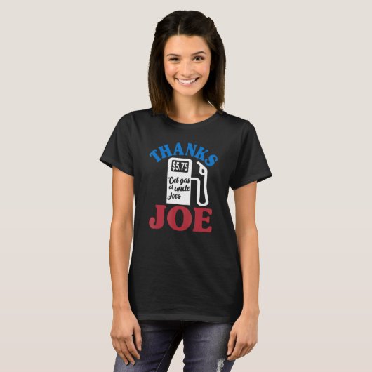 Bedankt Joe haalt gas bij oom Joe's gaspomp High G T-shirt (Voorkant volledig)