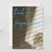 bedankt kaart (Achterkant)