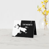 bedankt kaart (Gele Bloem)