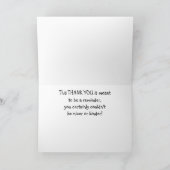 Bedankt Kaart (Binnen)