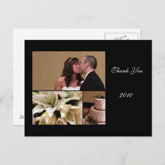 Bedankt kaart #2 (Voorkant / Achterkant)