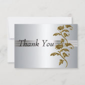 Bedankt kaart Silver (Voorkant)