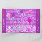 Bedankt kaart van ons allemaal (Binnen)