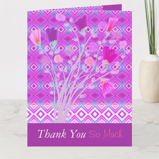 Bedankt kaart van ons allemaal (Voorkant)