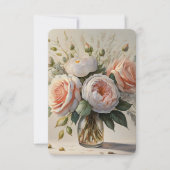 Bedankt kaart voor de vriendelijke steun (Voorkant)