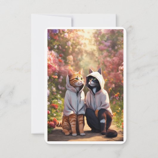 "Bedankt kaart voor het delen [experience] (Achterkant)