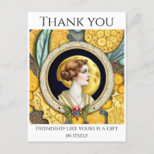 Bedankt kaart voor vrienden