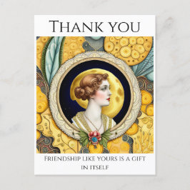 Bedankt kaart voor vrienden