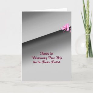 Bedankt kaart Vrijwilligerswerk Hulp