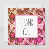 Bedankt kaarten vlinders (Voorkant)