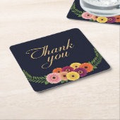 Bedankt Kartonnen Onderzetters (Schuin)