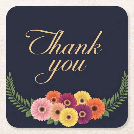 Bedankt Kartonnen Onderzetters (Voorkant)