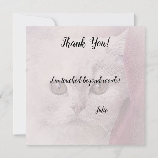 Bedankt Kat Kaart (Achterkant)