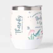 Bedankt Keepsake onder het Zee Baby shower (Links)