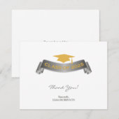 Bedankt Klasse van 2025 Afstuderen Kaart (Voorkant / Achterkant)