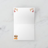 Bedankt, kleine pompoen bedankkaart (Binnen)