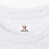 Bedankt Koe Verjaardag Labels (Aangebracht)