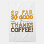 Bedankt Koffie Theedoek (Verticaal)