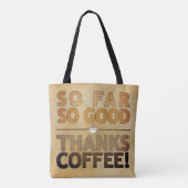 Bedankt Koffie Tote Bag (Achterkant)