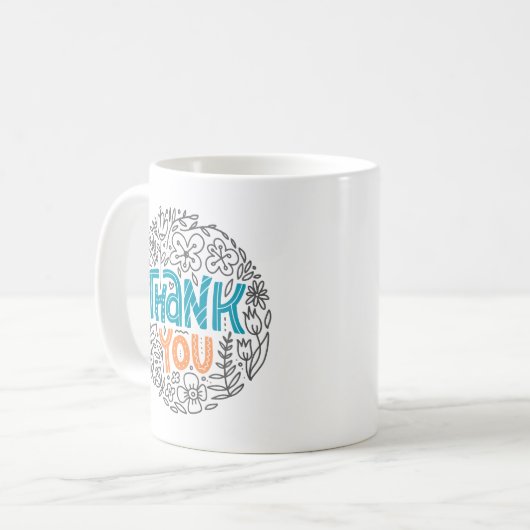 Bedankt Koffiemok (Voorkant links)