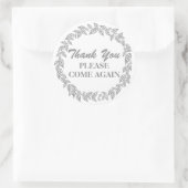 Bedankt kom alsjeblieft weer op maat Stickers (Tas)