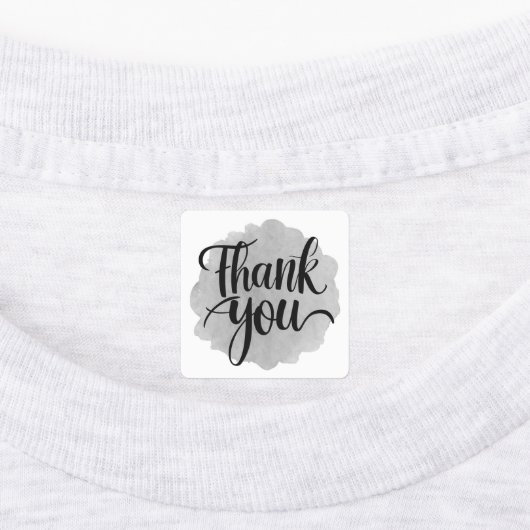Bedankt Labels (Aangebracht)