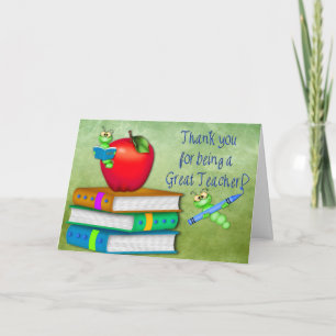 Bedankt leraar - School items