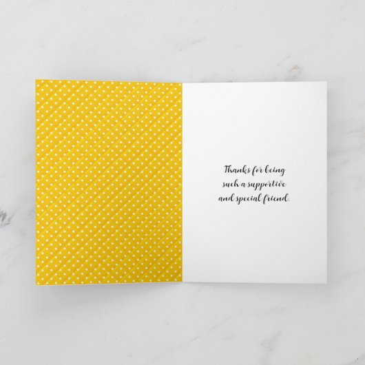 Bedankt lieveheersbeestjes en Daisy Kaart (Binnen)