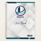 Bedankt & Logo & Tekst personaliseer Planner (Voorkant)