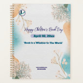 Bedankt & Logo & Tekst personaliseer Planner (Voorkant)