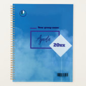 Bedankt & Logo & Tekst personaliseer Planner (Voorkant)