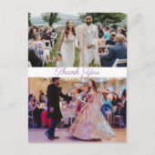 Bedankt Love Simple Briefkaart (Voorkant)