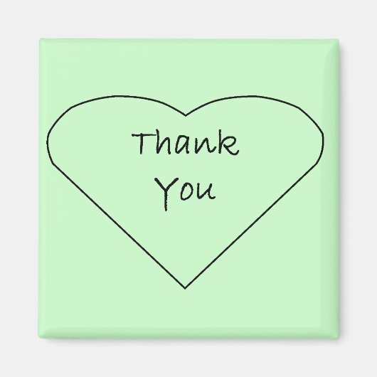 Bedankt Magneet (Voorkant)