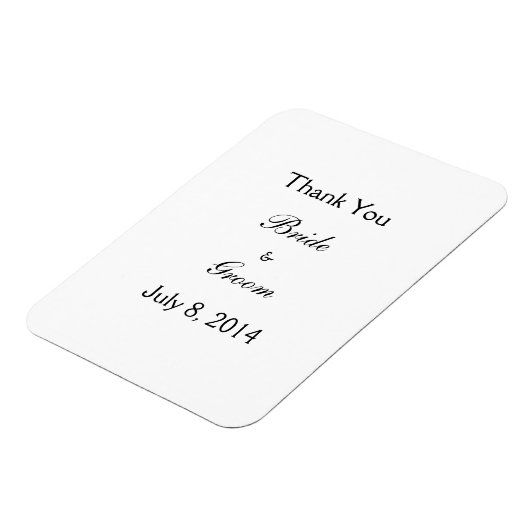 Bedankt Magneet (Linkerzijde)