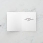 Bedankt Mam Cute Giraffe Illustration Kaart (Binnen)