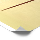 Bedankt mam en pap Gift, moeder/Vaderdag cadeau Poster (Hoek)