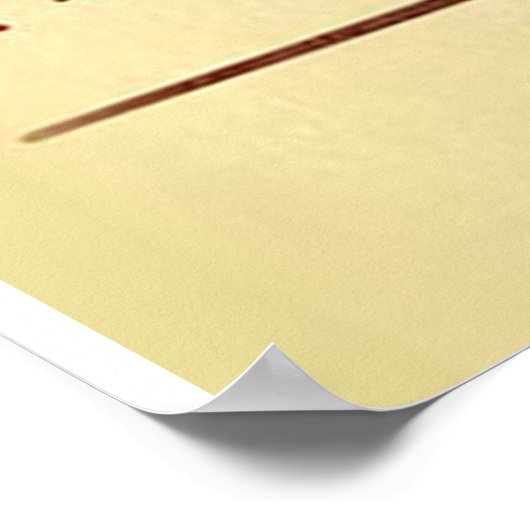 Bedankt mam en pap Gift, moeder/Vaderdag cadeau Poster (Hoek)