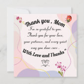 Bedankt mam, ik ben zo dankbaar (Voorkant)