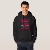 Bedankt Mam ik bleek Geweldige Hoodie (Voorkant volledig)